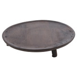 Round Mango Wood Tray with Legs