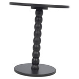 Modern Black Round Side Table 35x40cm