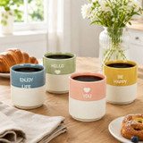 Multicoloured Inspirational Mug and Cup Set