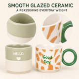 Multicoloured Inspirational Mug and Cup Set