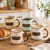 4/8pcs 200ml Coffee Mug Set