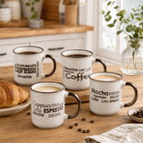 4/8pcs 200ml Coffee Mug Set