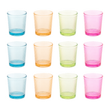 360ml Coloured Drinking Glasses