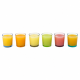 360ml Coloured Drinking Glasses