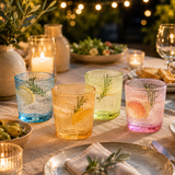 360ml Coloured Drinking Glasses