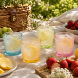 360ml Coloured Drinking Glasses