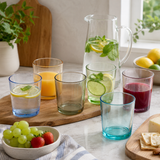 360ml Coloured Drinking Glasses