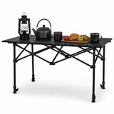 Black Camping Folding Portable Table