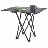 Black Camping Folding Portable Table