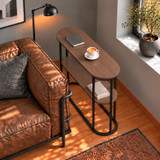 ELCHE Oval 2 Tier Side Table