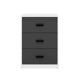 Modern 3 Drawer Bedside Table