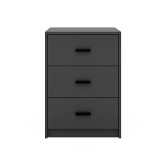 Modern 3 Drawer Bedside Table