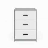 Modern 3 Drawer Bedside Table