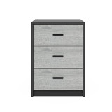Modern 3 Drawer Bedside Table