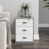 Modern 3 Drawer Bedside Table