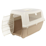 Plastic Vented Pet Carrier Travel Crate for Dogs & Cats