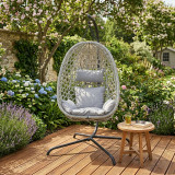 TULUM Hanging Rattan Egg Chair