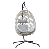 TULUM Hanging Rattan Egg Chair