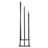 3 Tier Freestanding Towel Rack Metal Bam Bathroom Stand