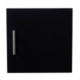 27.5cm Modern Black Bookcase Cabinet Replacement Doors