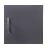 27.5cm Modern Grey Bookcase Cabinet Replacement Doors