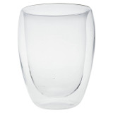 6x 350ml Double Walled Glasses Thermal Cups
