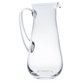 Glass Serving Jug 1.25L/2.5L Ice Lip Water Pitcher