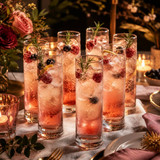 Tall Pub Cocktail Glasses Set of 6/12