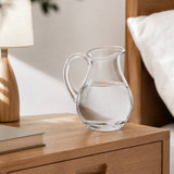 Crystalin Aqua Small Handmade Glass Jug 450ml & 300ml