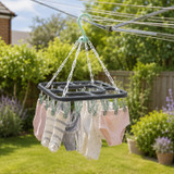 18 Peg Hanging Dryer with Clips
