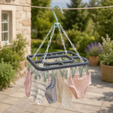 18 Peg Hanging Dryer with Clips