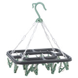 18 Peg Hanging Dryer with Clips