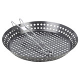 Black Barbecue Non Stick BBQ Pan