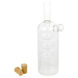 200/250ml 2 In 1 Glass Olive Oil And Vinegar