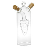 200/250ml 2 In 1 Glass Olive Oil And Vinegar