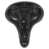 Black Premium Bike Wide Comfort Seat