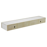 1/2 Pcs Floating Wall Shelf Mirror Display