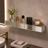 1/2 Pcs Floating Wall Shelf Mirror Display