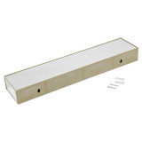 1/2 Pcs Floating Wall Shelf Mirror Display