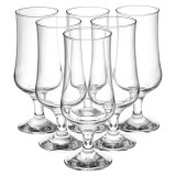 6/12x 385ml Stemmed Tulip Beer Glasses