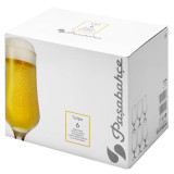 6/12x 385ml Stemmed Tulip Beer Glasses