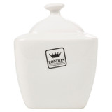 Porcelain Sugar Bowl with Lid