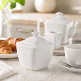 Porcelain Sugar Bowl with Lid
