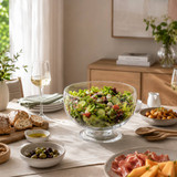 148/270mm Crystalline Glass Fruit Bowl