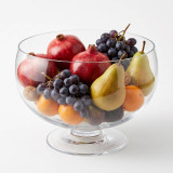 148/270mm Crystalline Glass Fruit Bowl