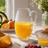 2.4L Handcrafted Crystallin Glass Water Jug