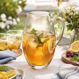 2.4L Handcrafted Crystallin Glass Water Jug