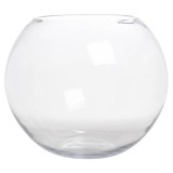 Clear Glass Bubble Vase Flower Fish Bowls