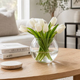 Clear Glass Bubble Vase Flower Fish Bowls