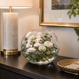 Clear Glass Bubble Vase Flower Fish Bowls